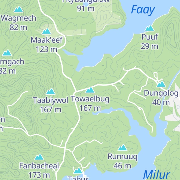 Map of Towaelbug