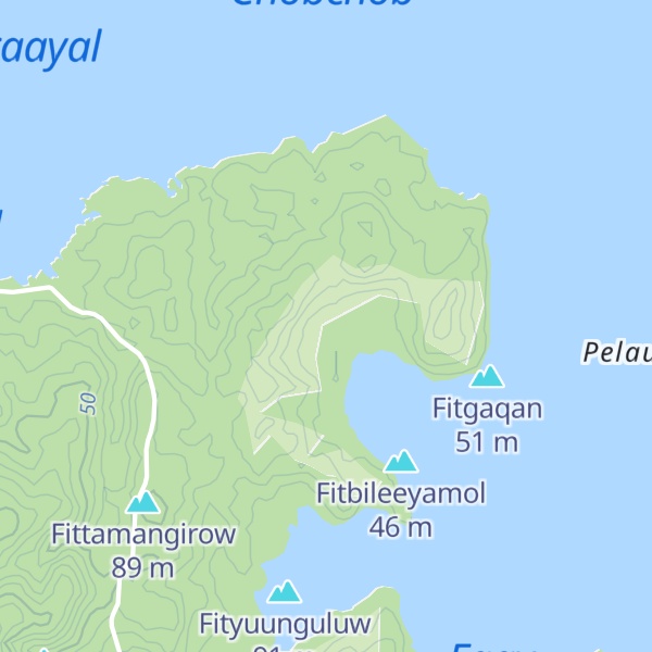 Map of Fiteeyuunguluw