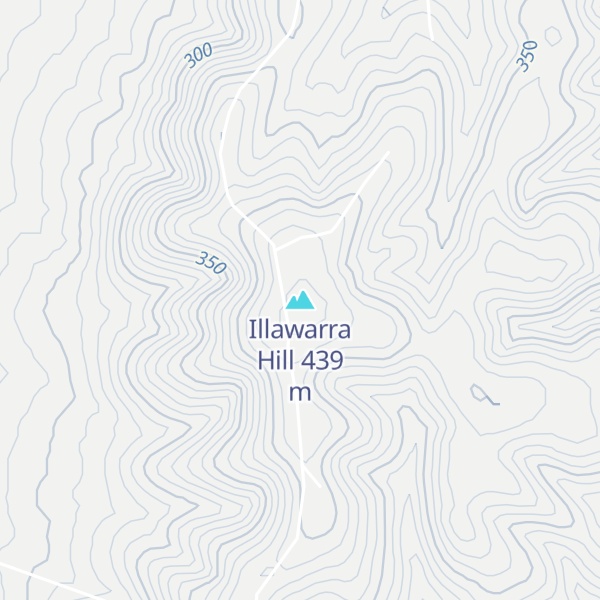 Map of Illawarra Hill