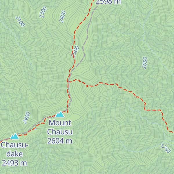 Map of Chausu Hut