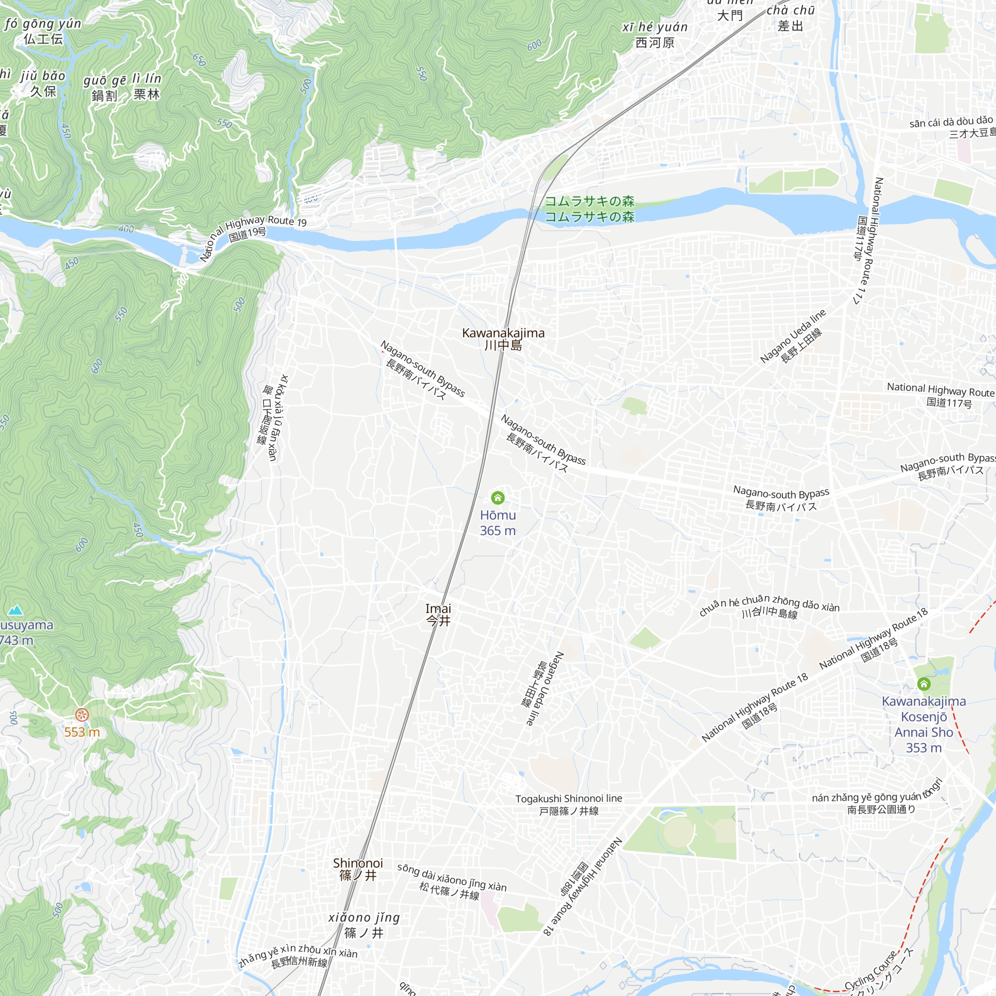 Hōmu map