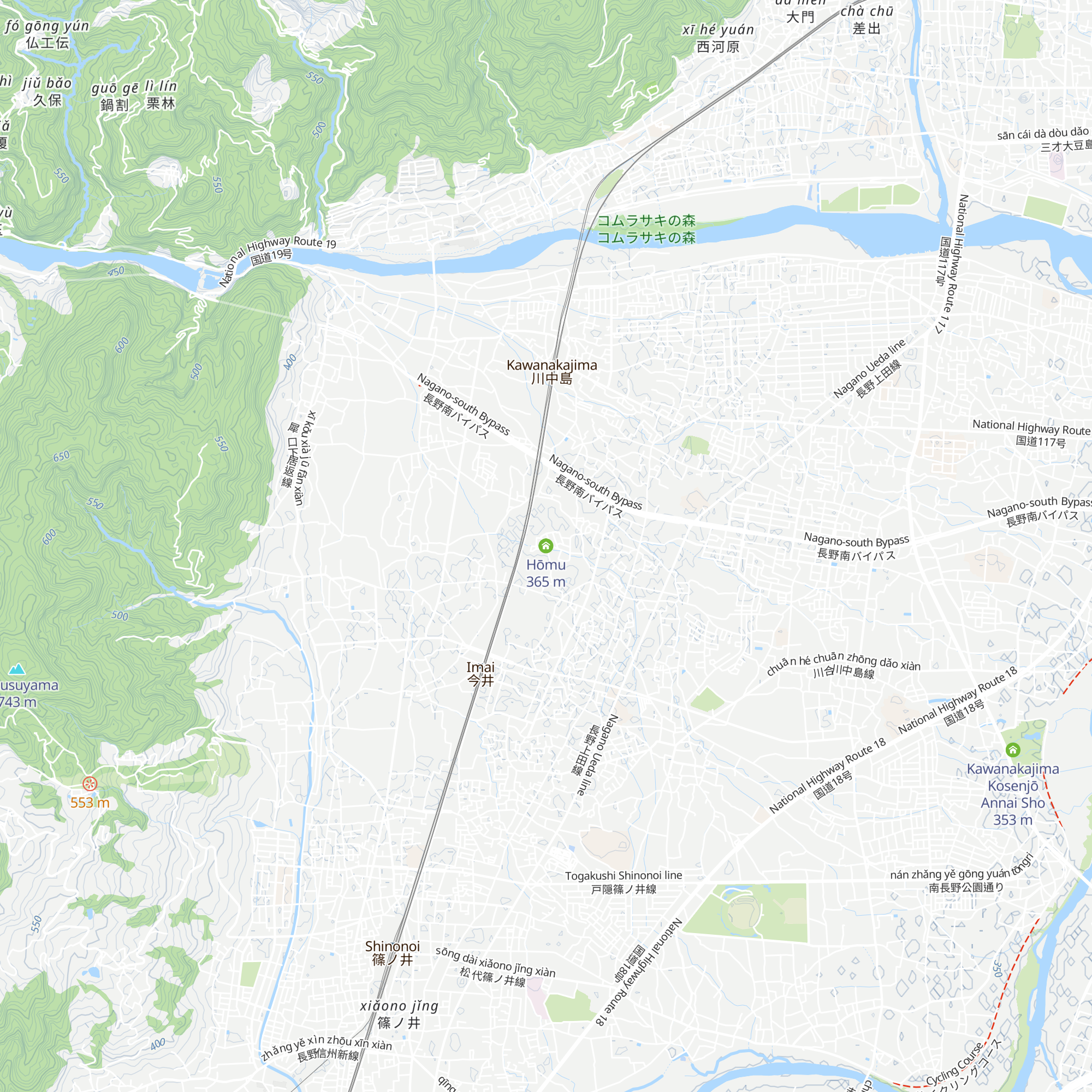 Hōmu map