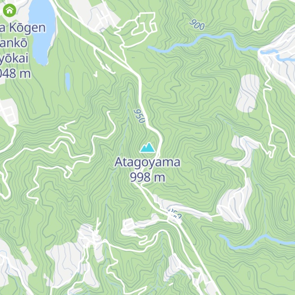 Map of Atagoyama
