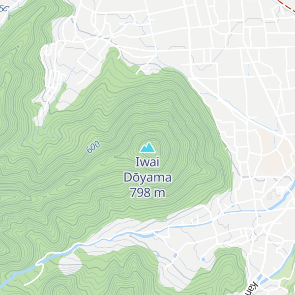 Map of Iwai Dōyama