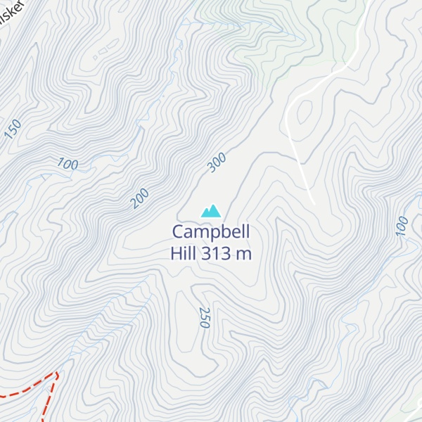 Map of Campbell Hill