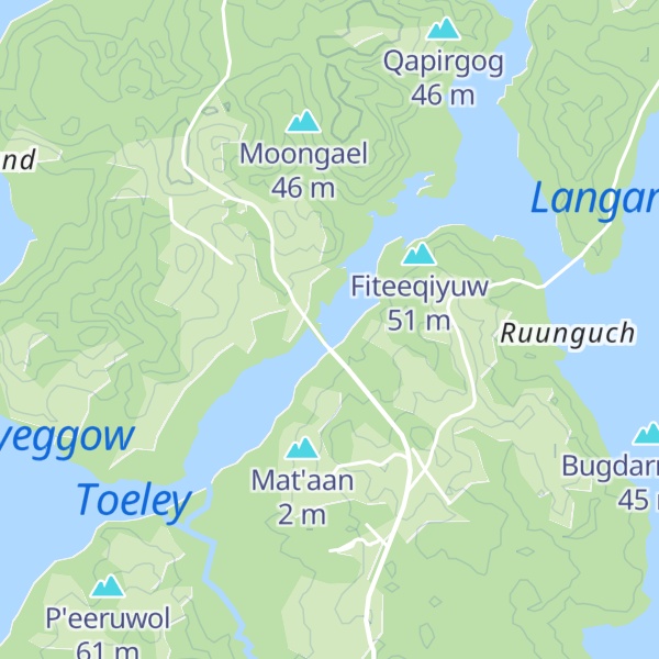 Map of Thileer