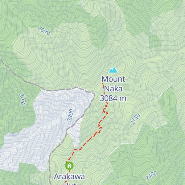 Map of Mount Mae