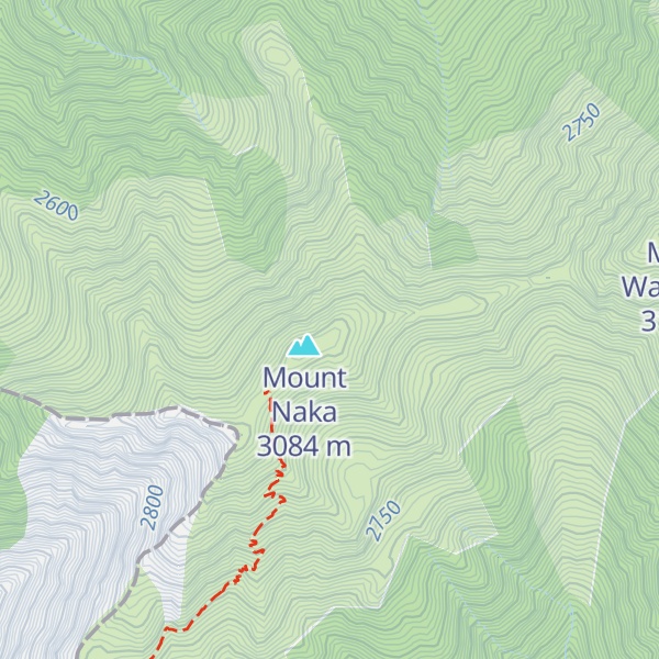 Map of Arakawa Nakadake Evacuation Hut
