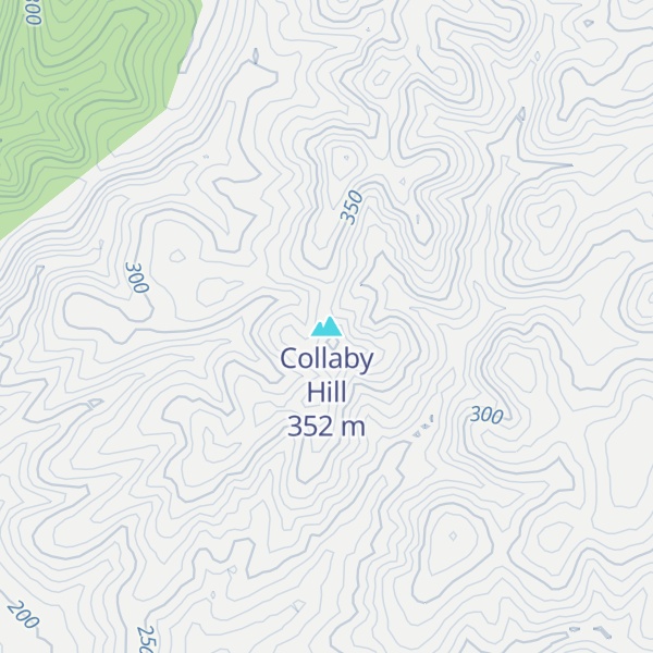 Map of Collaby Hill