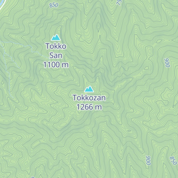 Map of Tokkozan
