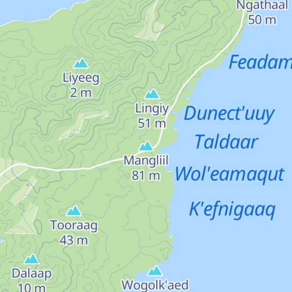 Map of Mangliil