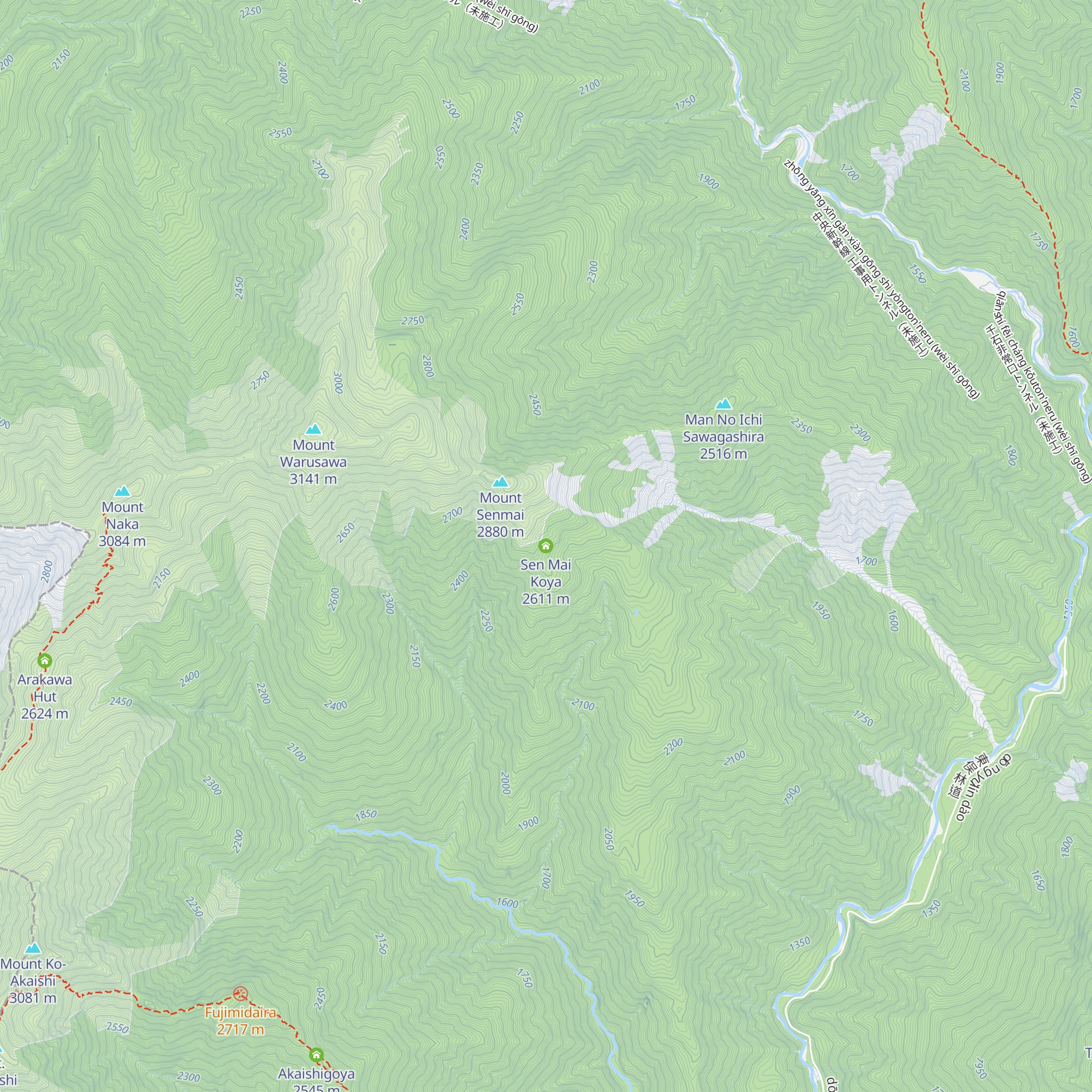 Sen Mai Koya map