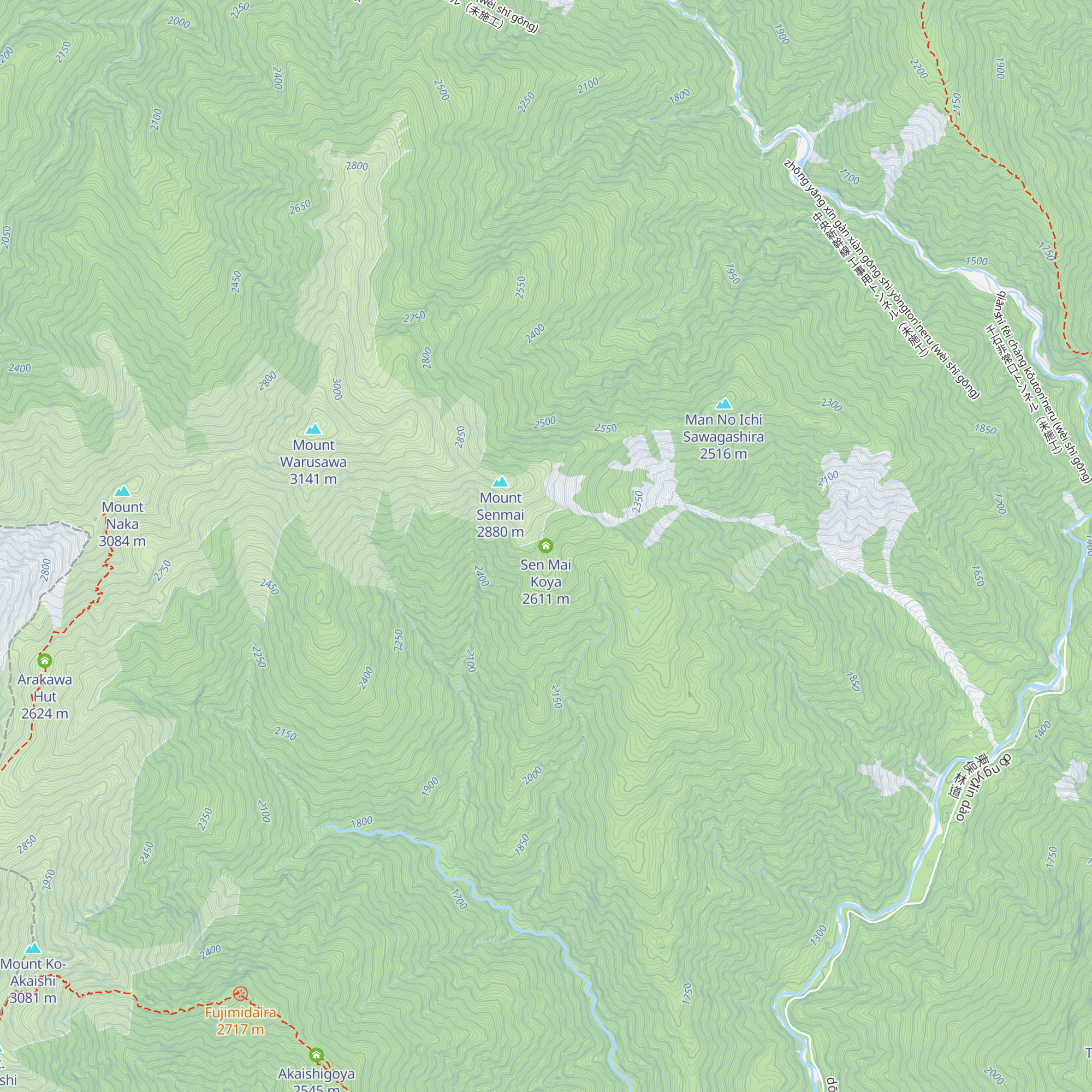 Sen Mai Koya map
