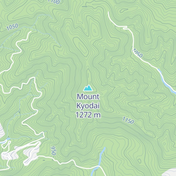 Map of Mount Kyodai