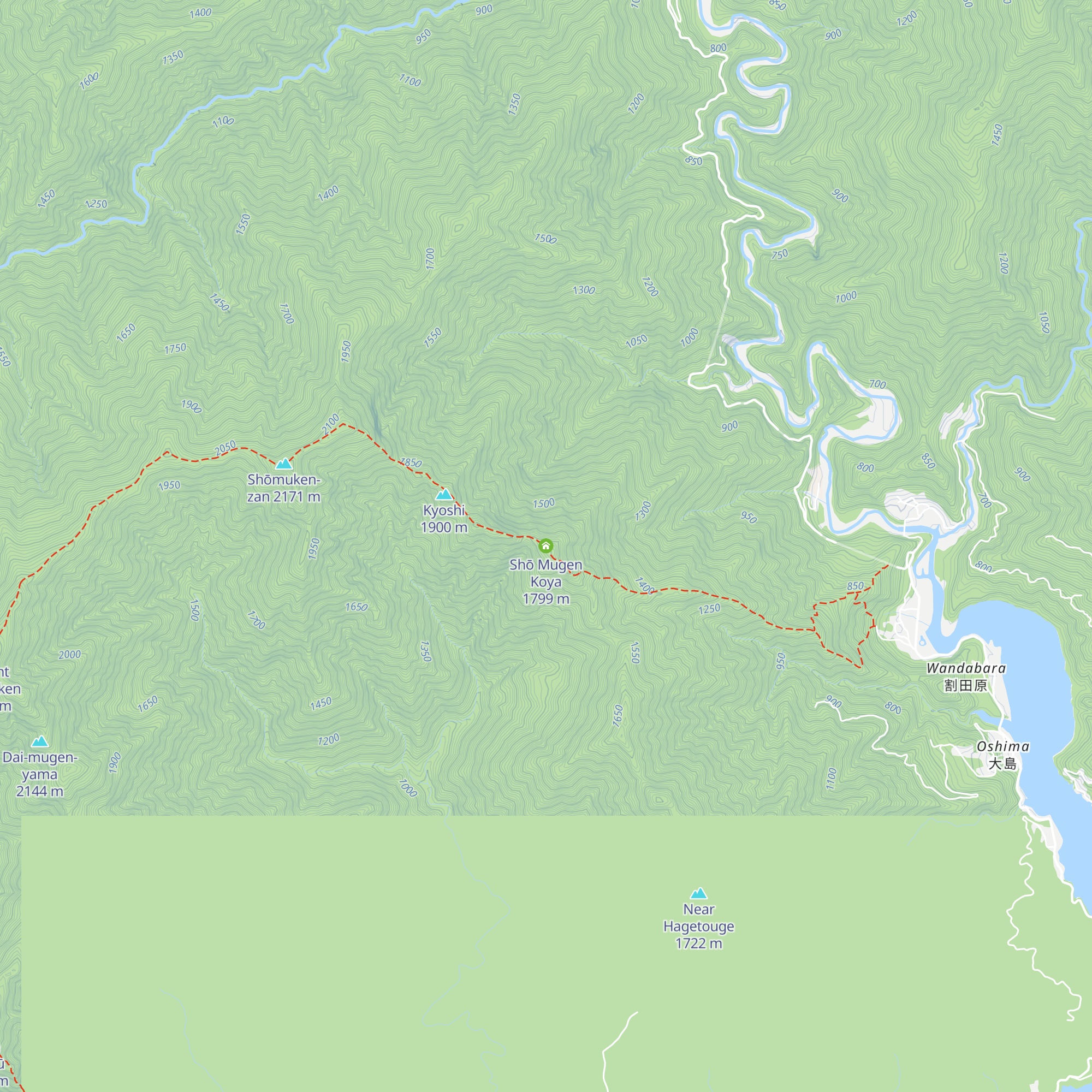 Shō Mugen Koya map