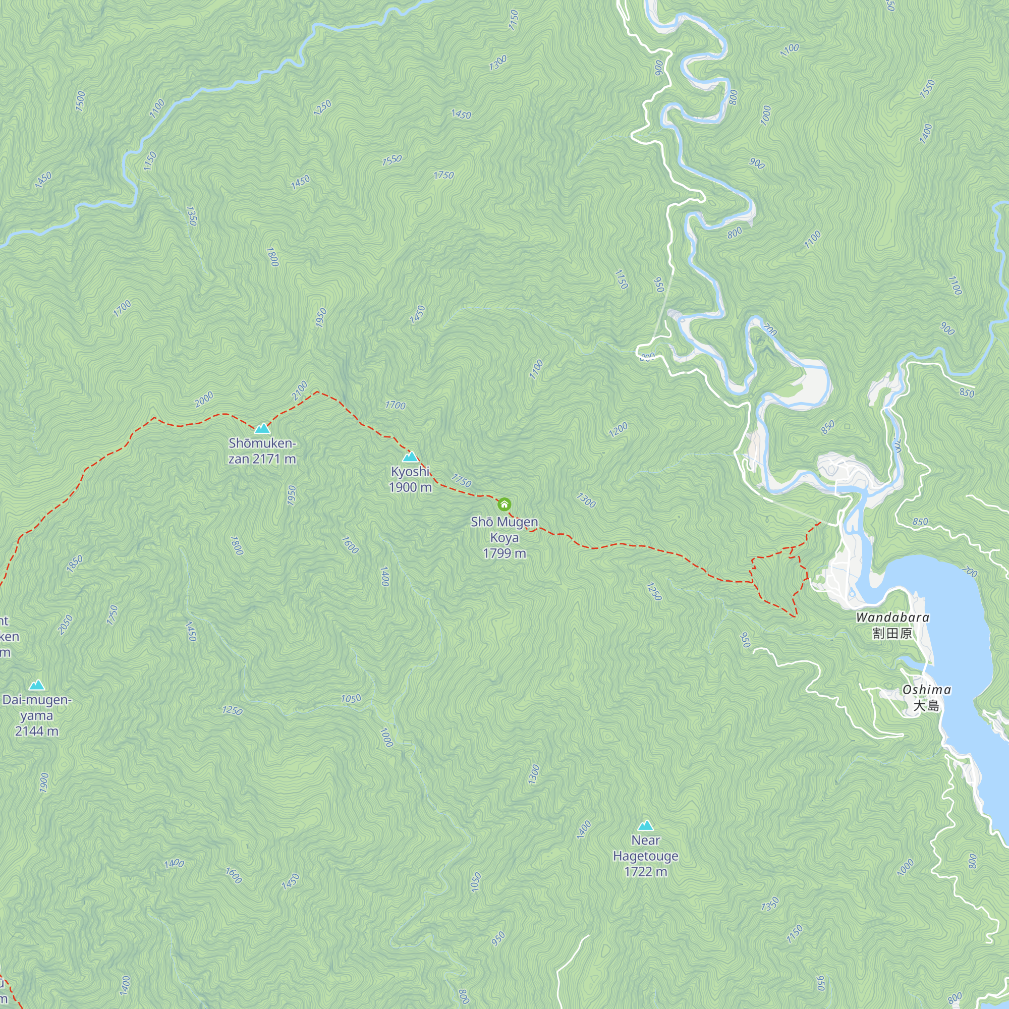 Shō Mugen Koya map