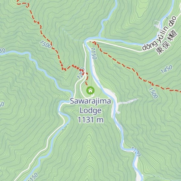 Map of Sawarajima Lodge