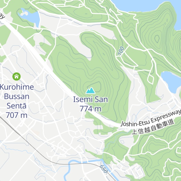 Map of Isemi San