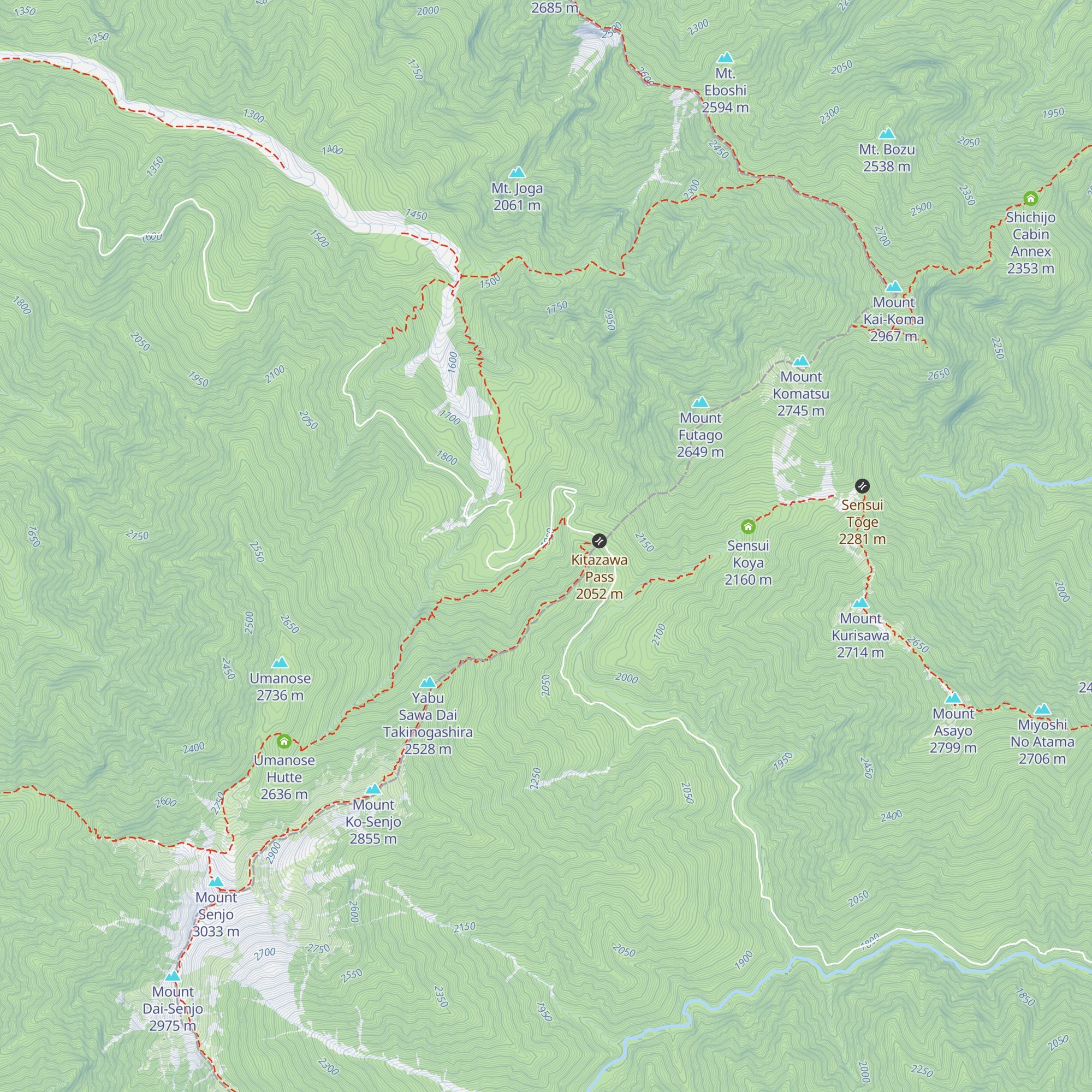 Odairasanso map