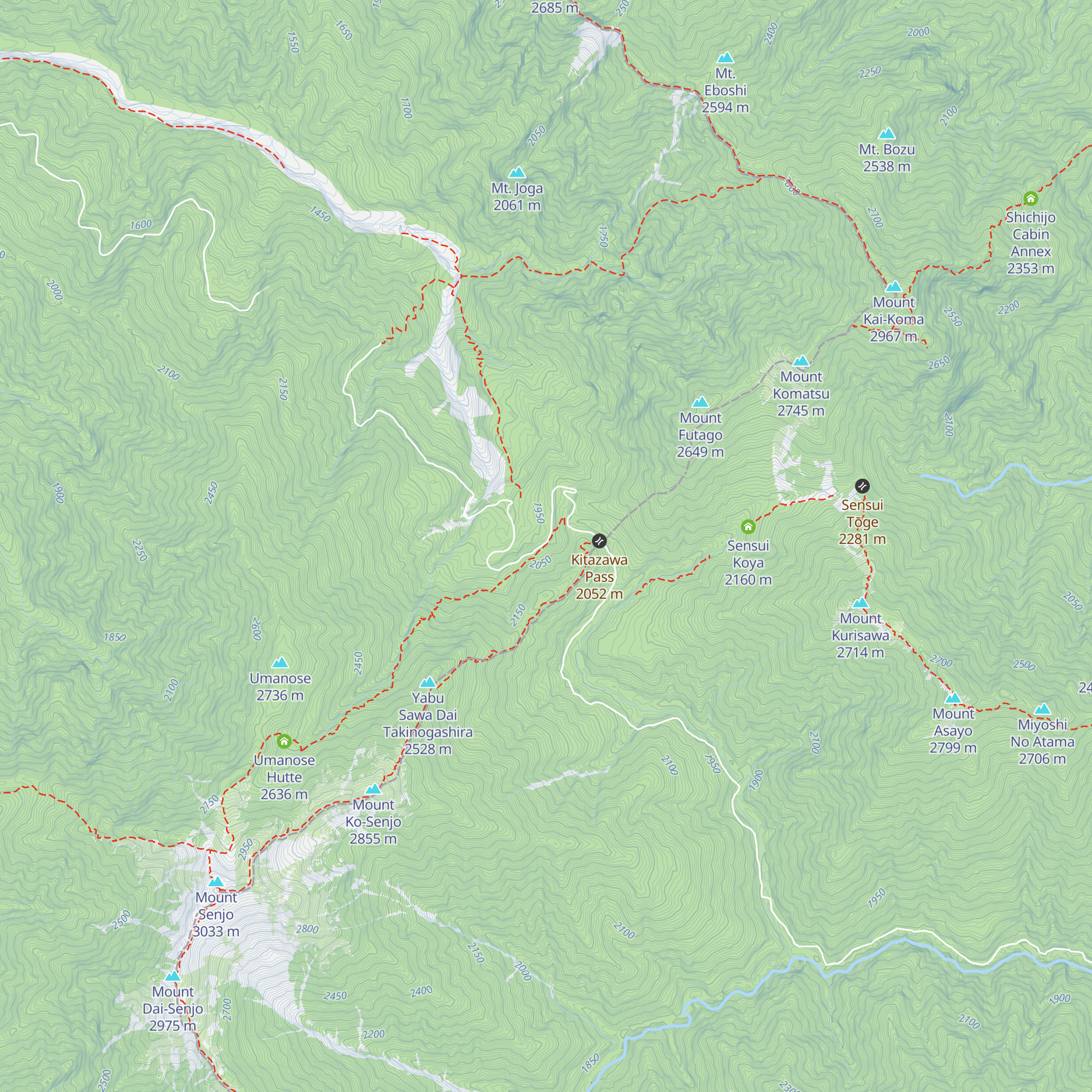 Odairasanso map