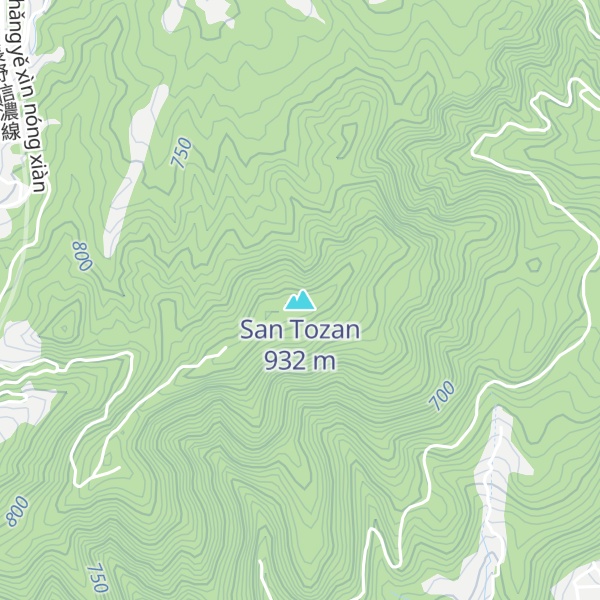Map of San Tozan