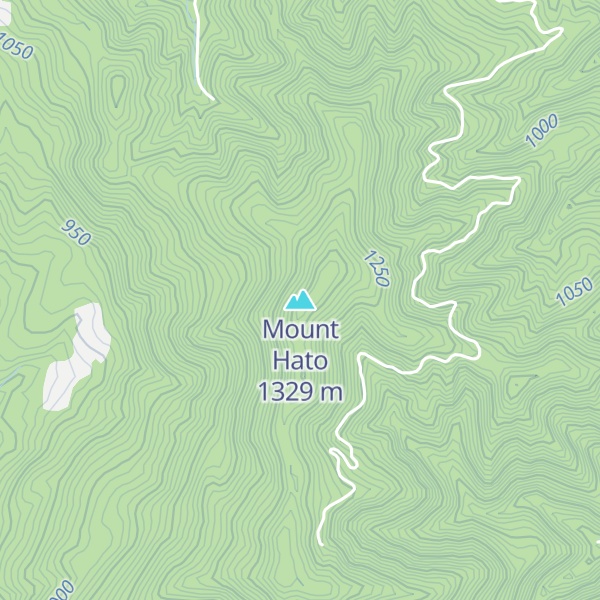 Map of Mount Hato