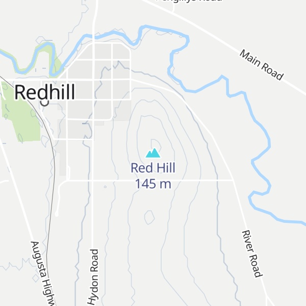 Map of Red Hill