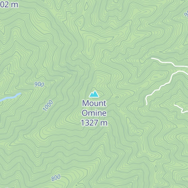 Map of Mount Omine
