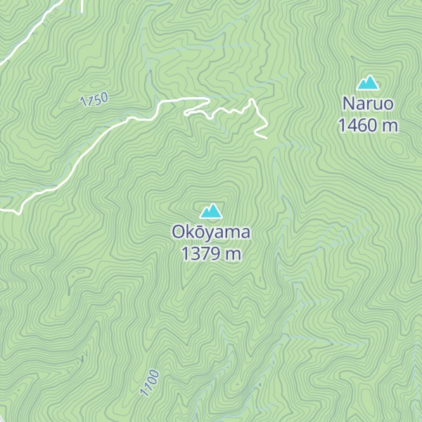 Map of Okōyama