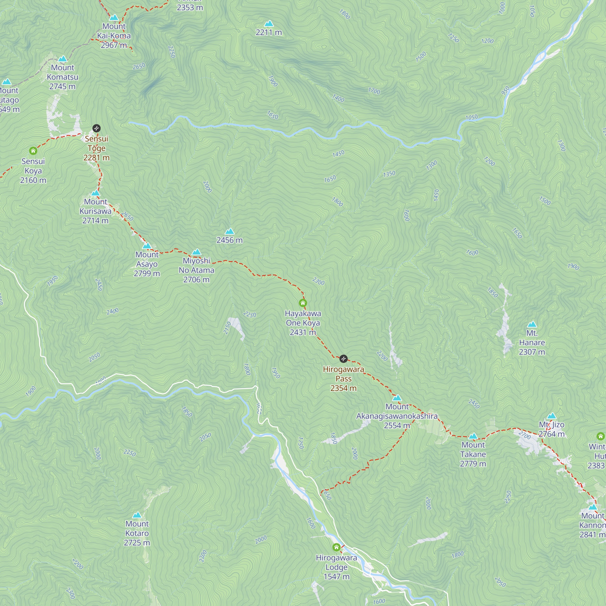 Hayakawa One Koya map