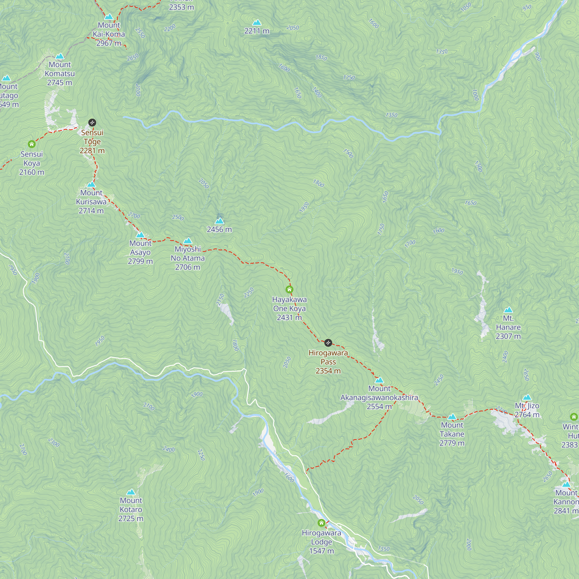 Hayakawa One Koya map