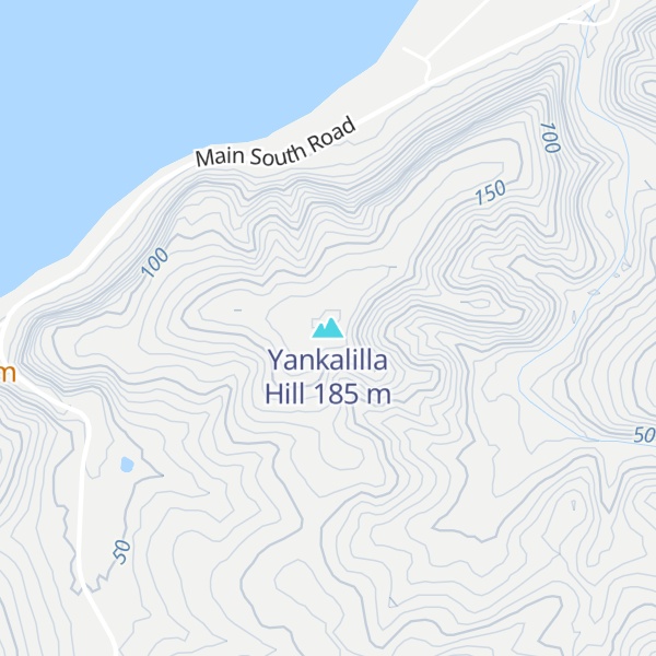 Map of Yankalilla Hill