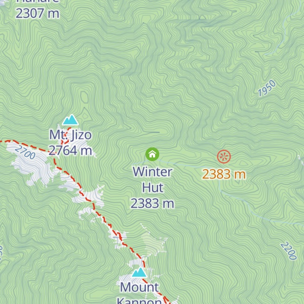 Map of Houou Hut