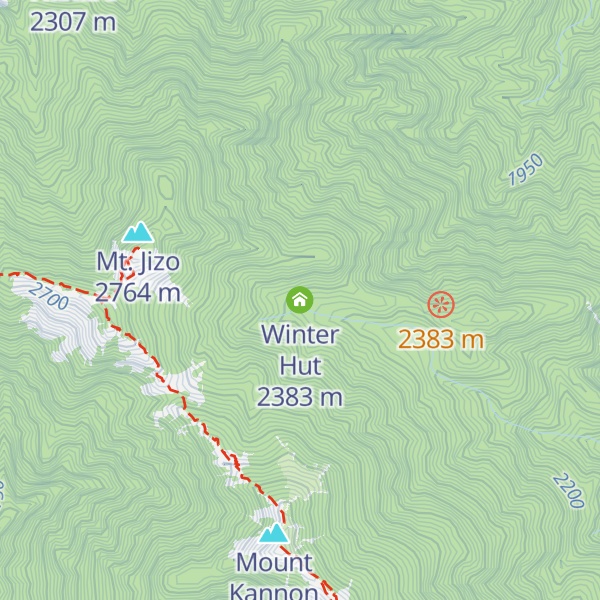 Map of Winter Hut