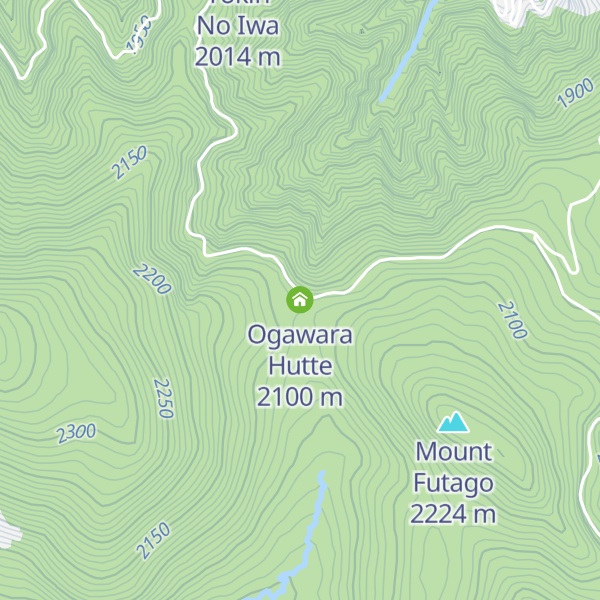 Map of Ogawara Hutte