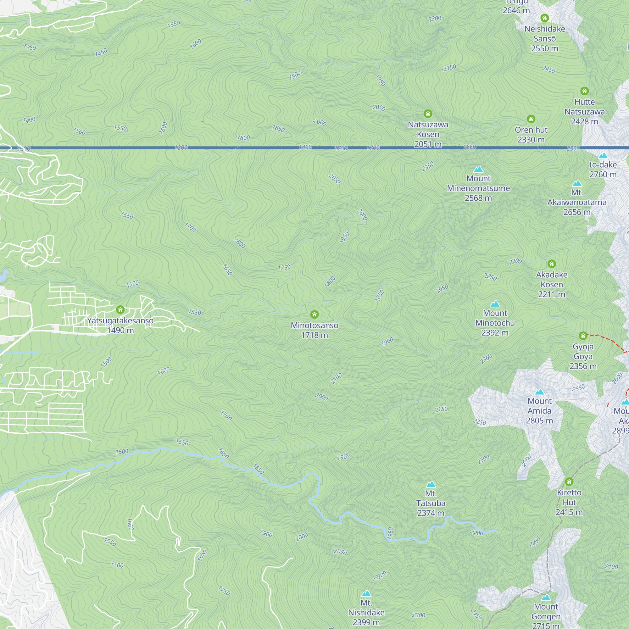 Minotosanso map