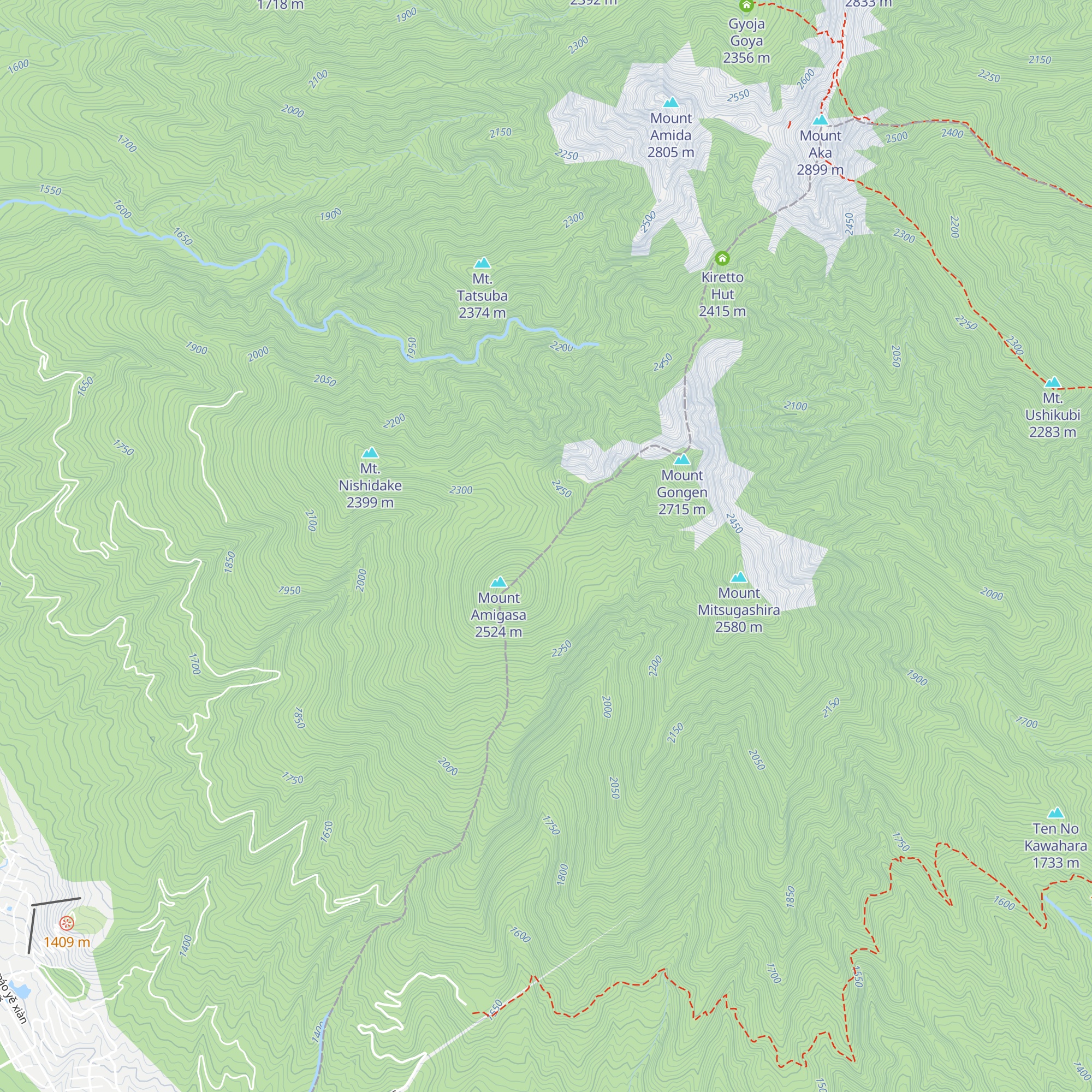 Seinen Koya map