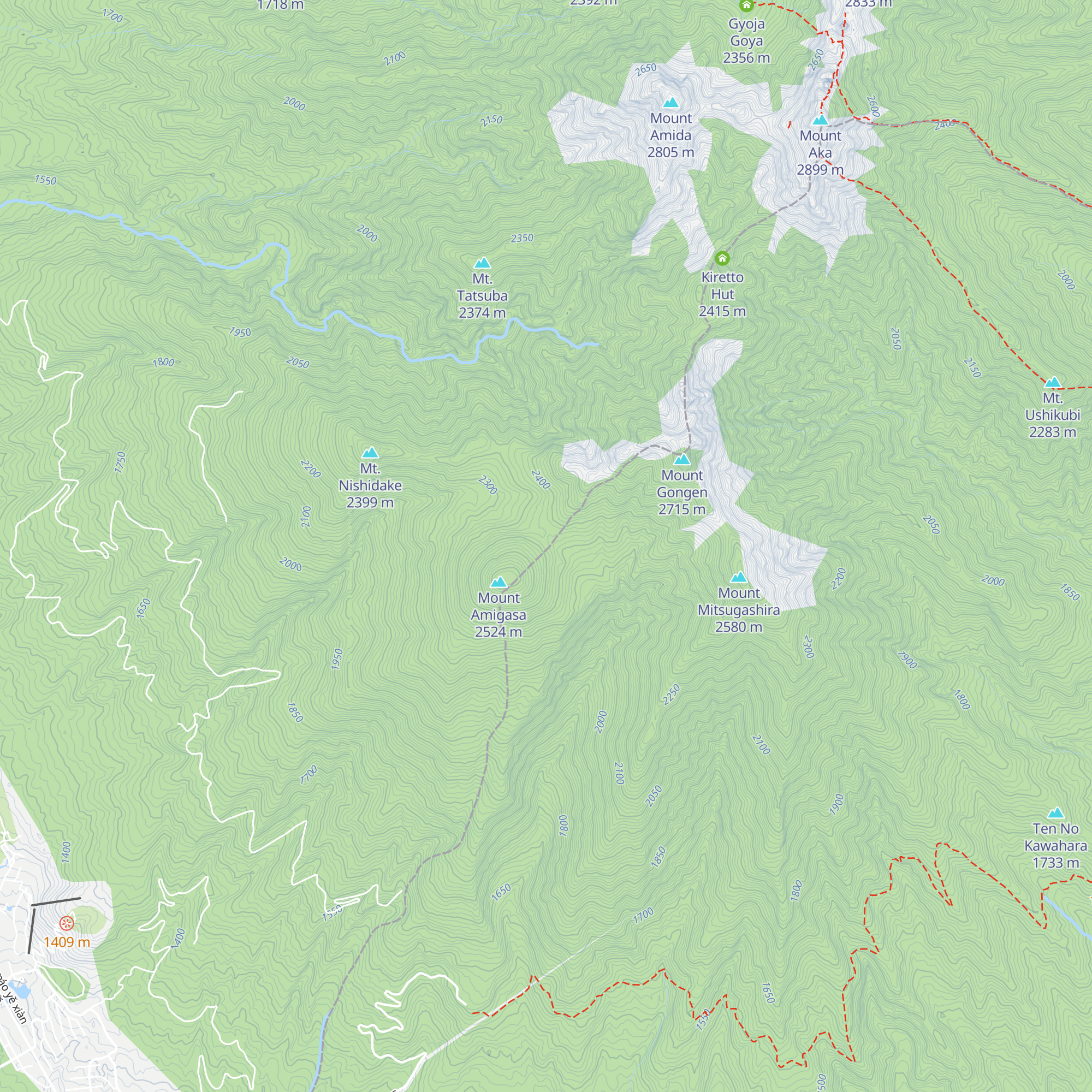 Seinen Koya map