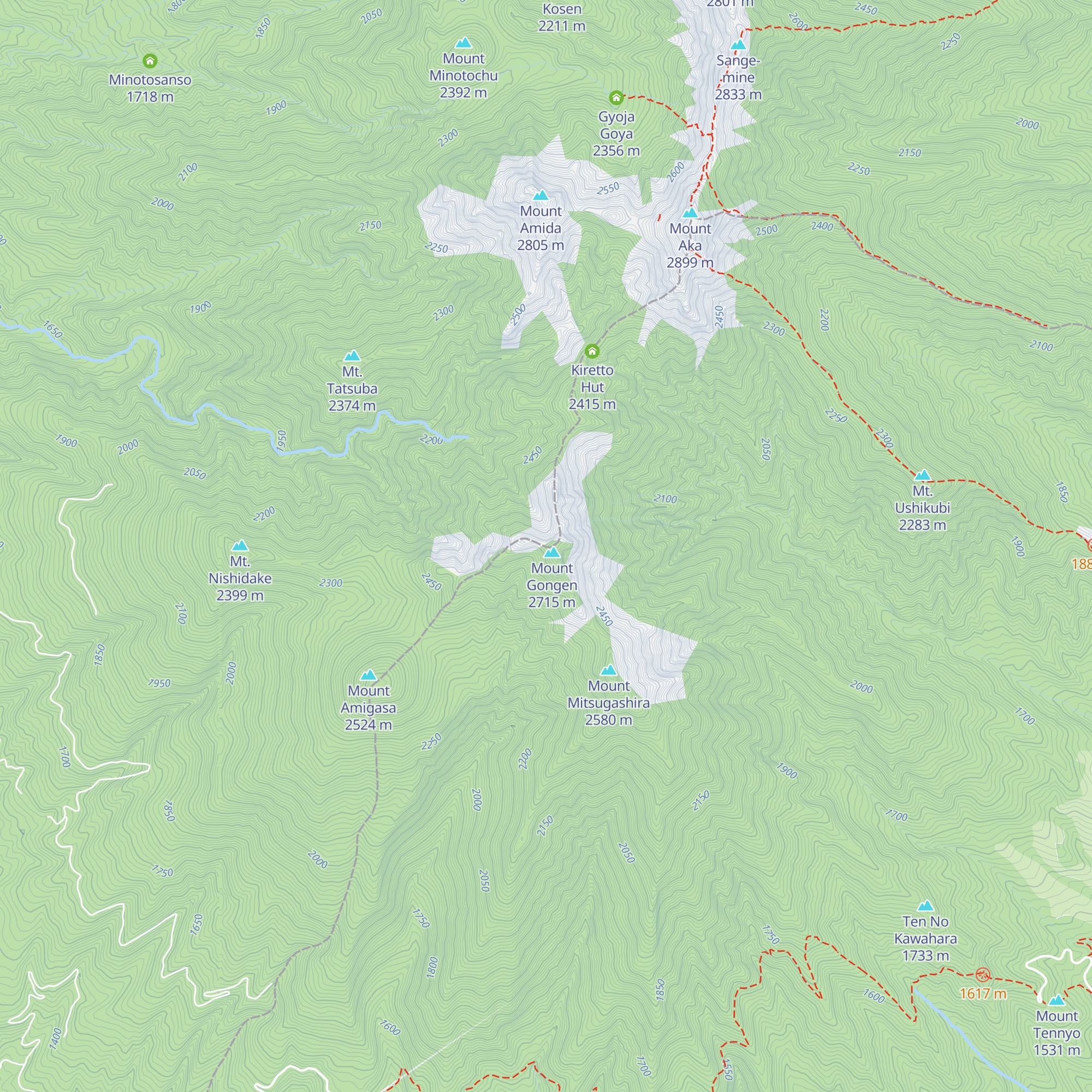 Gongengoya map