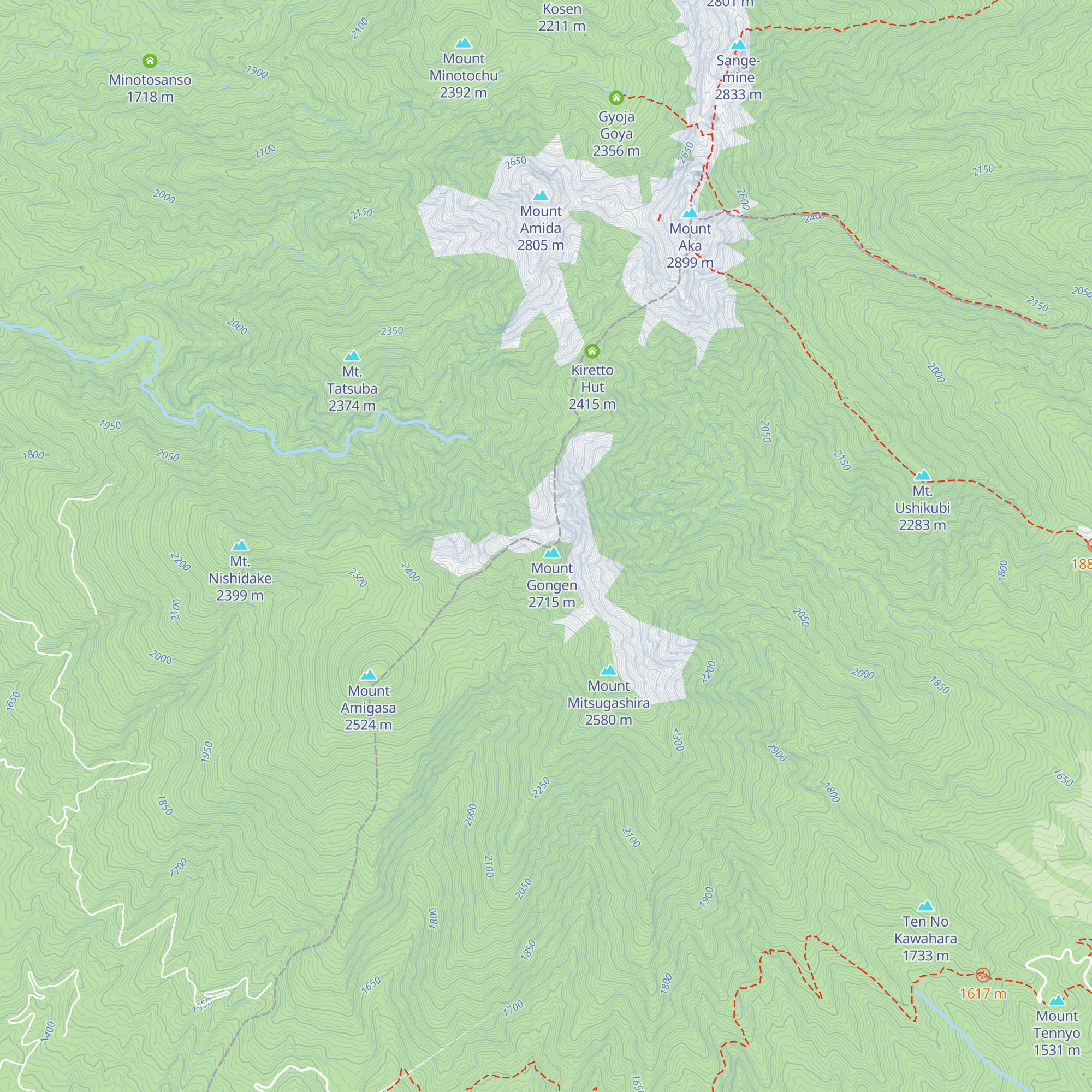 Gongengoya map