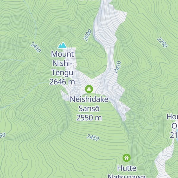 Map of Neishidake Sansō