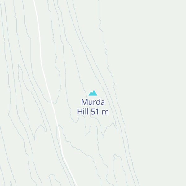 Map of Murda Hill