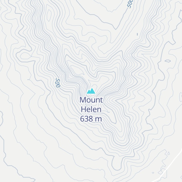 Map of Mount Helen