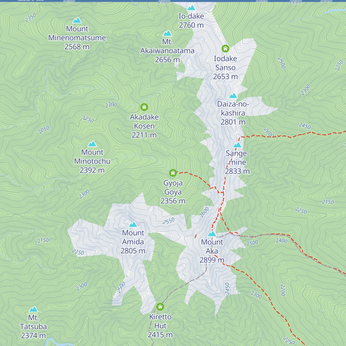 Gyoja Goya map