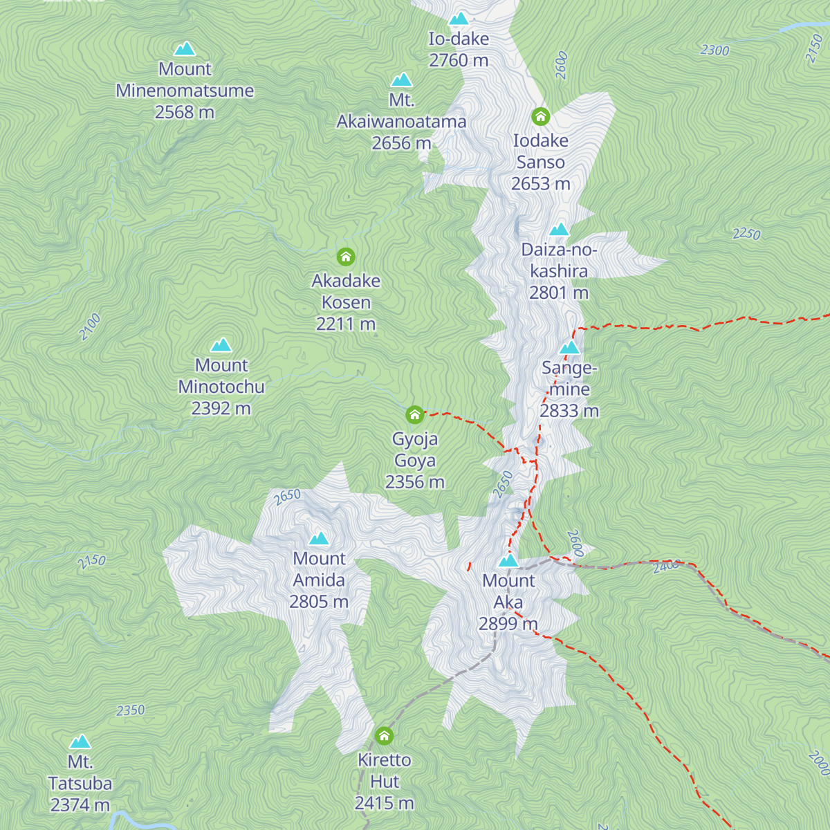 Gyoja Goya map