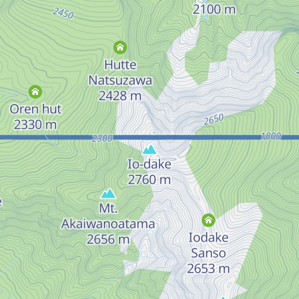 Map of Io-dake