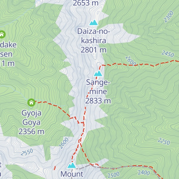 Map of Hino-take
