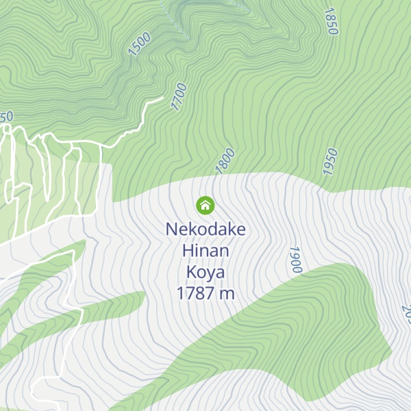 Map of Nekodake Hinan Koya