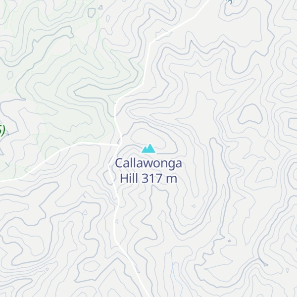 Map of Callawonga Hill