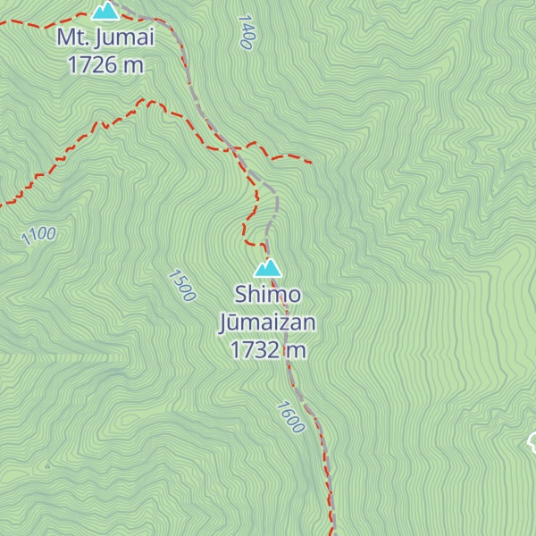 Map of Shimo Jūmaizan
